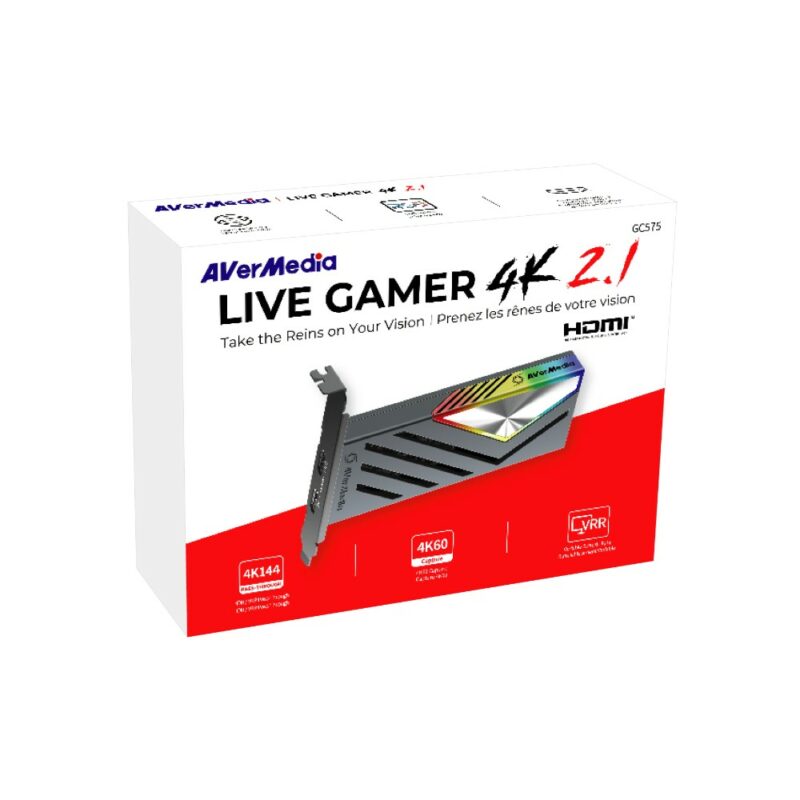 Boîtier d'acquisition gaming Live Gamer 4k 2.1