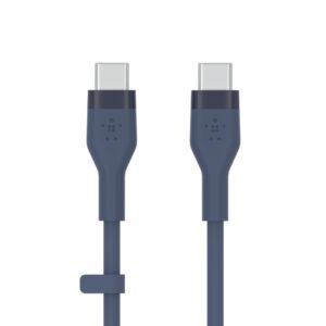 Cbl Silicone USB-C X2 1M bleu Belkin Cbl Silicone USBC USBC