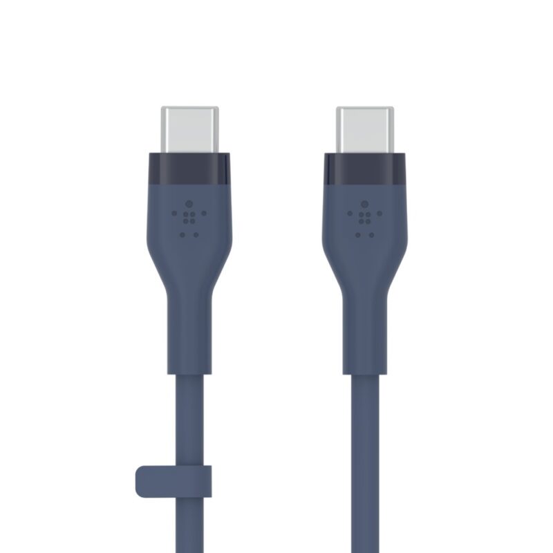 Cbl Silicone USB-C X2 1M bleu Belkin Cbl Silicone USBC USBC