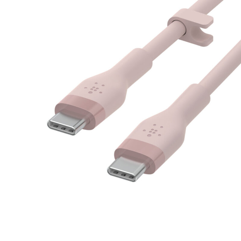 Câble USB-C mâle-mâle 24pin 3m - Blanc