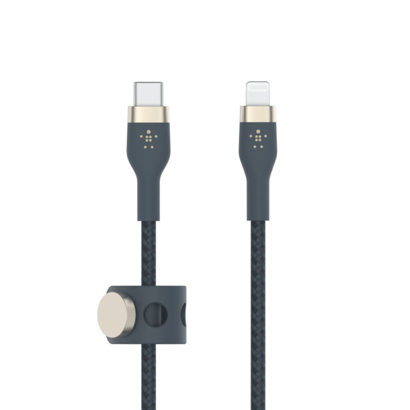 Cbl S tressé USB-C LTG 3M ble Belkin Cbl Silicone tressé US