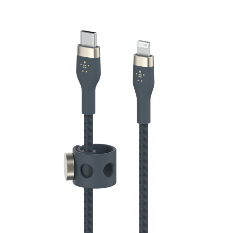 Cbl S tressé USB-C LTG 3M ble Belkin Cbl Silicone tressé US