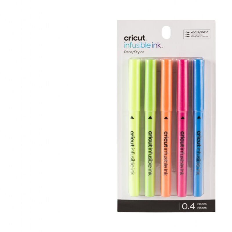 consommable Cricut inf ink pen bright 0.4 5 markers infusible ink 0.4mm