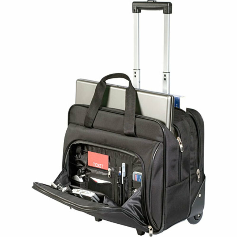 Sacoche à roulettes (trolley) Executive 15-16" pour PC portable - Noir