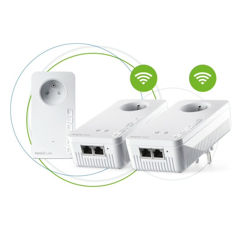 Kit multi-chambre de 3 adaptateurs CPL WiFi 6 devolo Magic 2