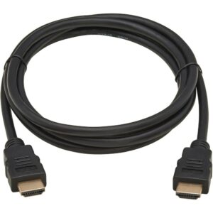 Câble vidéo 4k HDMI mâle-mâle double blindage 1,8m - Noir