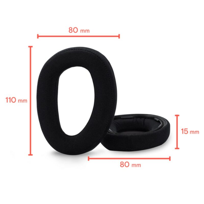 Protections auditives (pack de 2) pour casque gaming GSP 500 - Noir