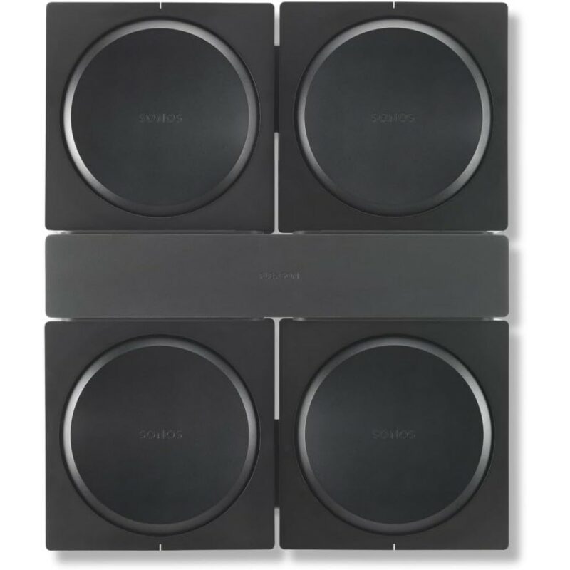 SUPPORT MURAL SONOS AMP X4 Support pour 4 Amp en carré