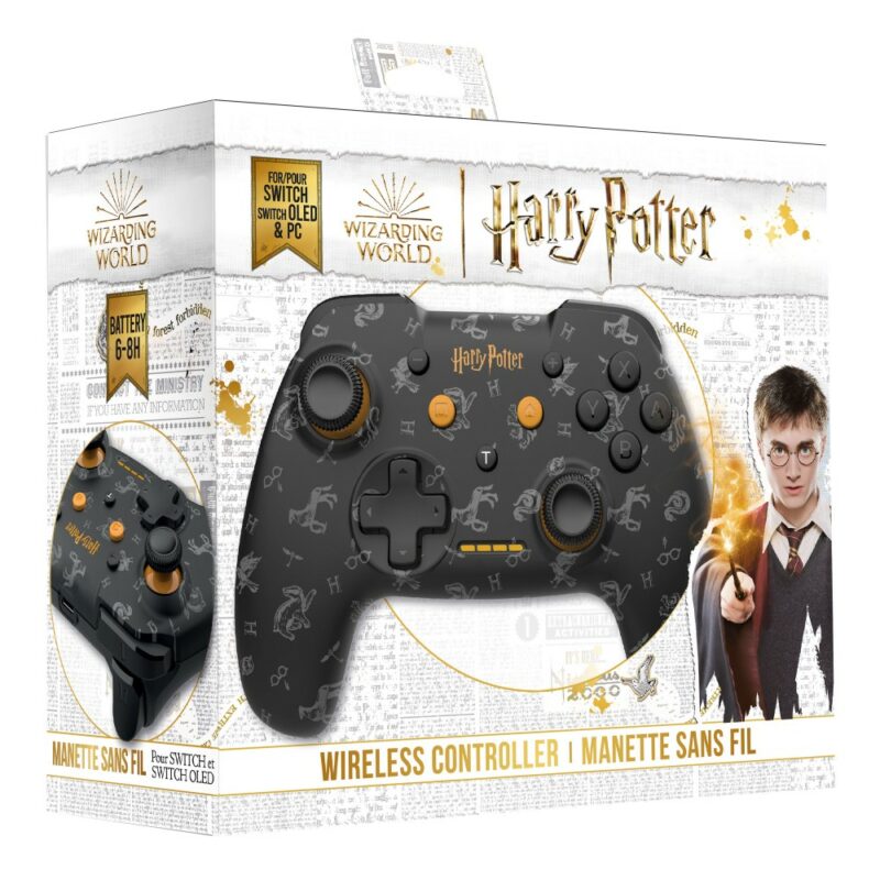 Freaks and Geeks Manette Harry Potter pour Nintendo Switch - Noir