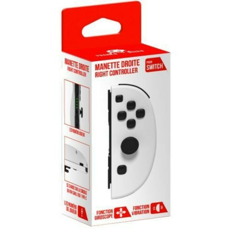 Freaks and Geeks Manette Joy-Con Droite - Blanc