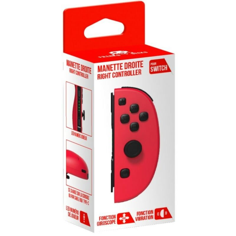 Freaks and Geeks Manette Joy-Con Droite - Rouge