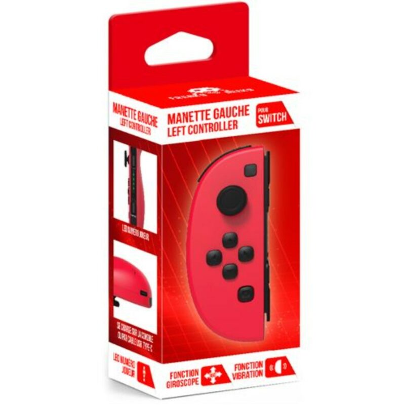 Freaks and Geeks Manette Joy-Con Gauche - Rouge