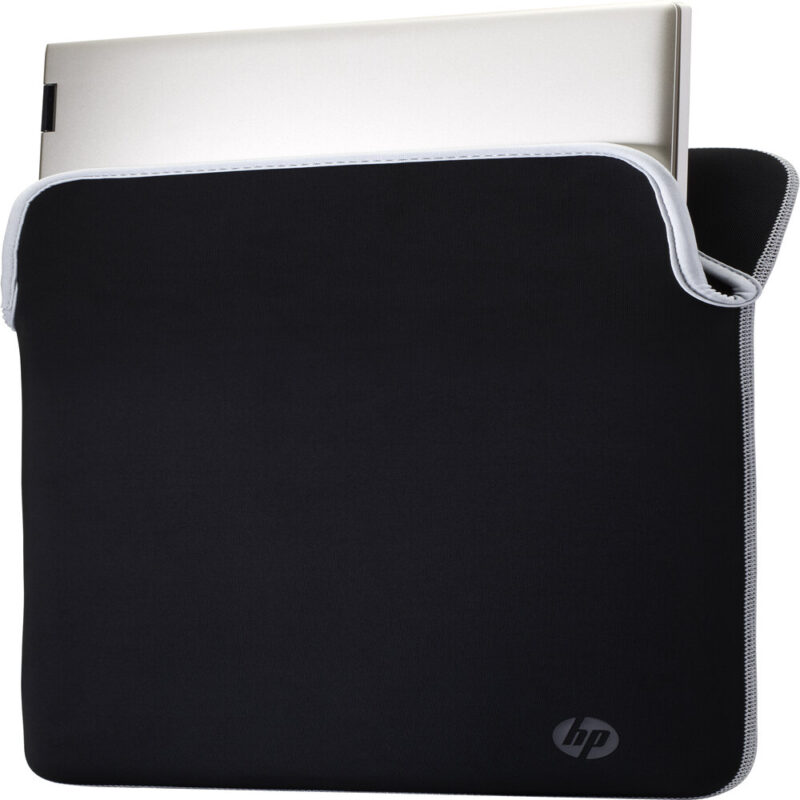 Housse réversible pour ordinateur portable 14.1" - Noir & Argent