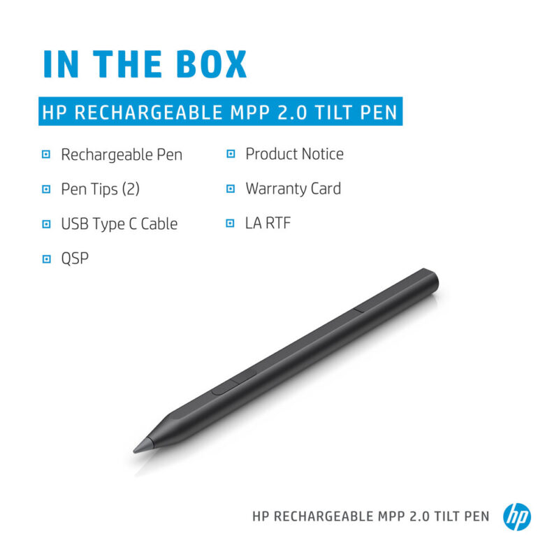 Stylet inclinable rechargeable MPP2.0 - Noir