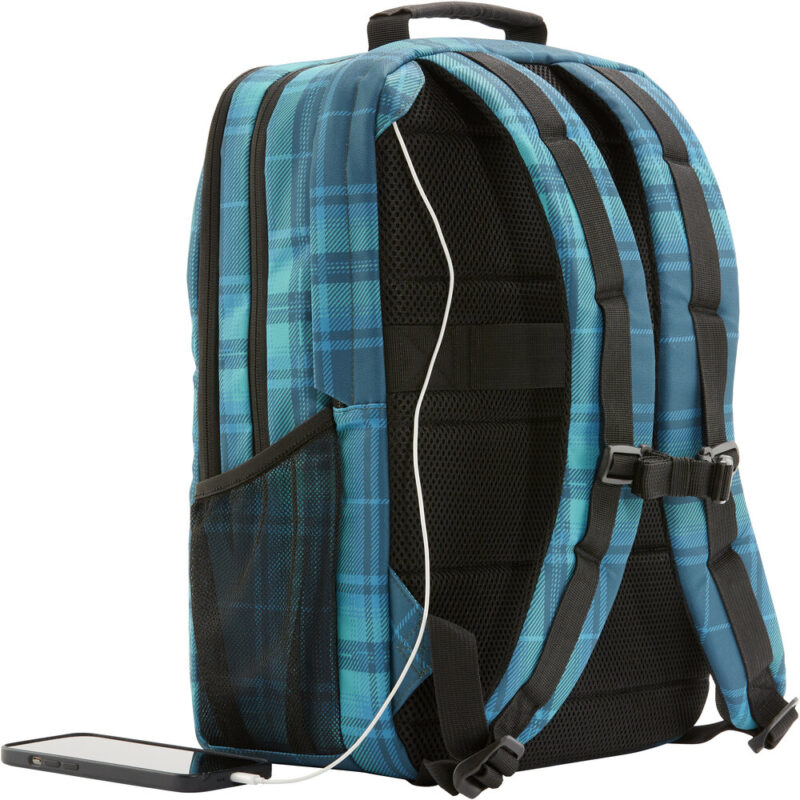 Sac-à-dos 16.1" Campus XL pour ordinateur portable - Bleu plaid écossais