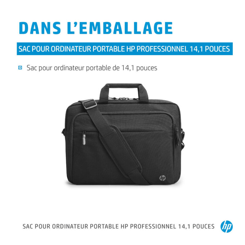 Sacoche pour ordinateur portable Renew Business 14.1" - Noir