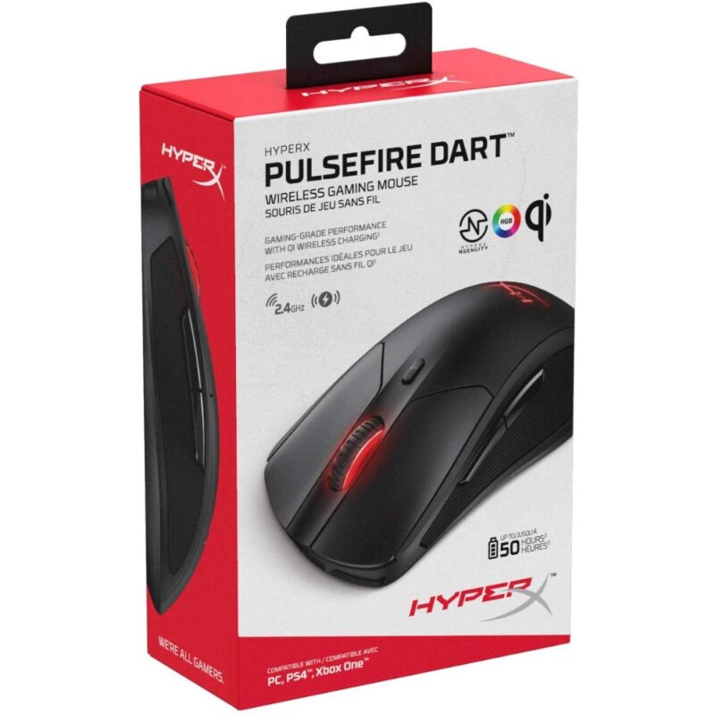 Souris gaming sans fil Pulsefire Dart - Noir