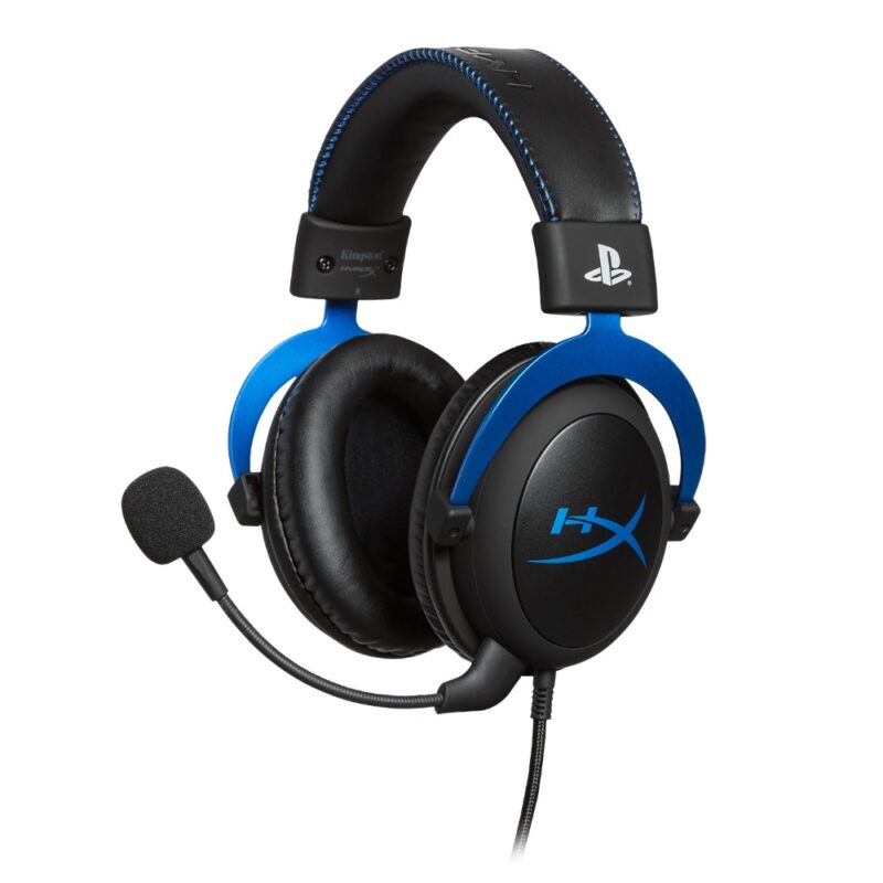 Micro-casque gaming filaire Cloud pour PS4 / PS5 - Noir & Bleu