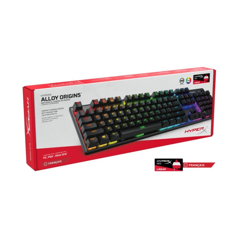 Clavier gaming mécanique Alloy Origins - Noir