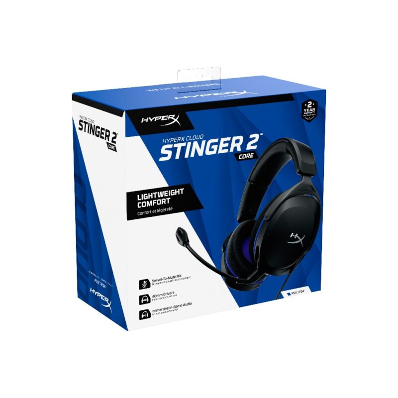 Casque audio gaming Cloud Stinger 2 Core pour PS4 / PS5 - Noir