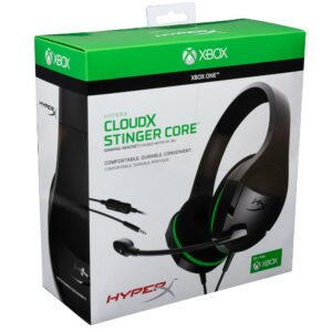 HyperX Casque gamer CloudX Stinger Core filaire pour PC - Noir & Vert