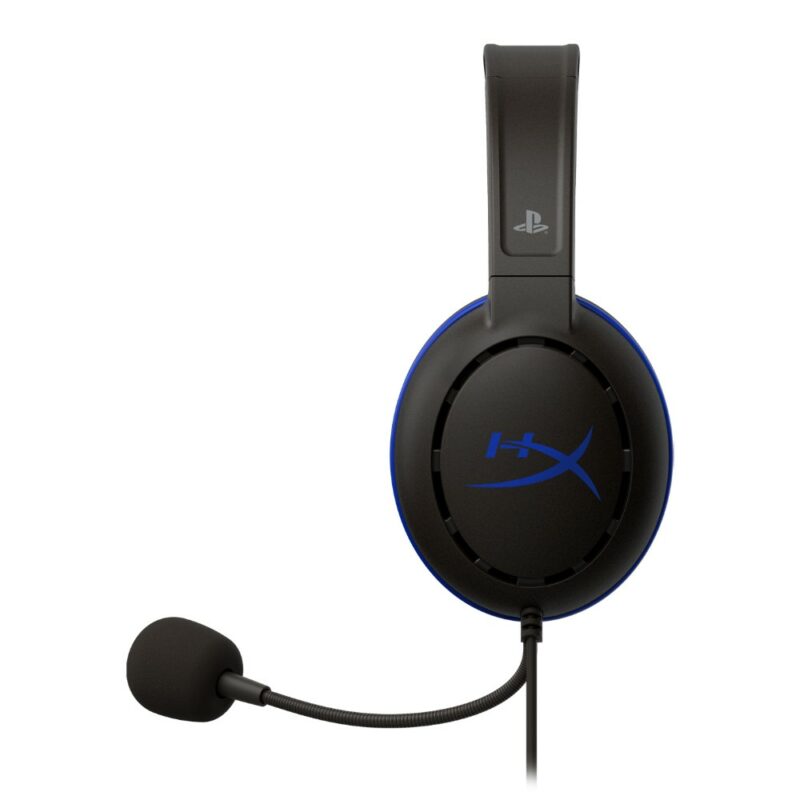 Casque gaming Cloud Chat pour PS4 - Noir & Bleu