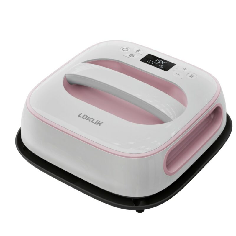 LOKLIK Easy Heat Press - Pink Presse à chaud à main- Pink