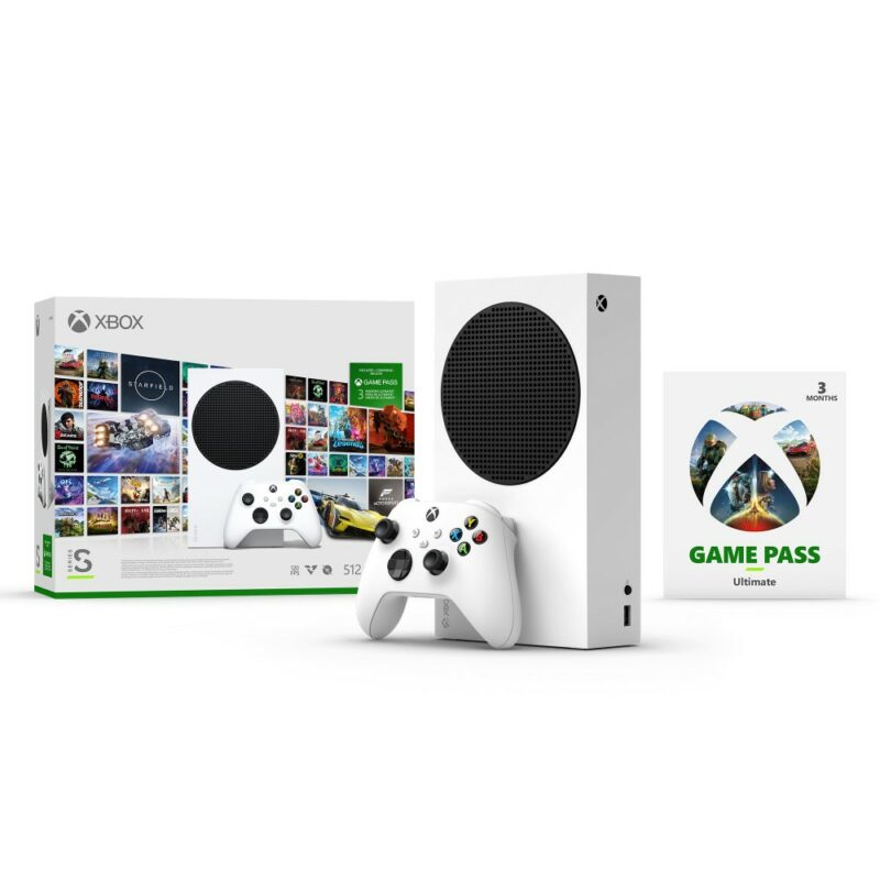 Microsoft Pack Découverte : Xbox Series S + Game Pass 3 mois