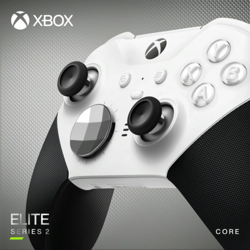 Manette Xbox sans fil Elite Series 2 Core - Noir & Blanc