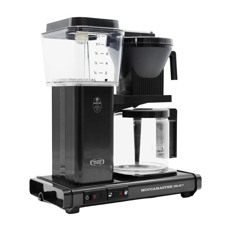 Cafetière filtre entièrement automatique KBG Select 1,25L - Noir