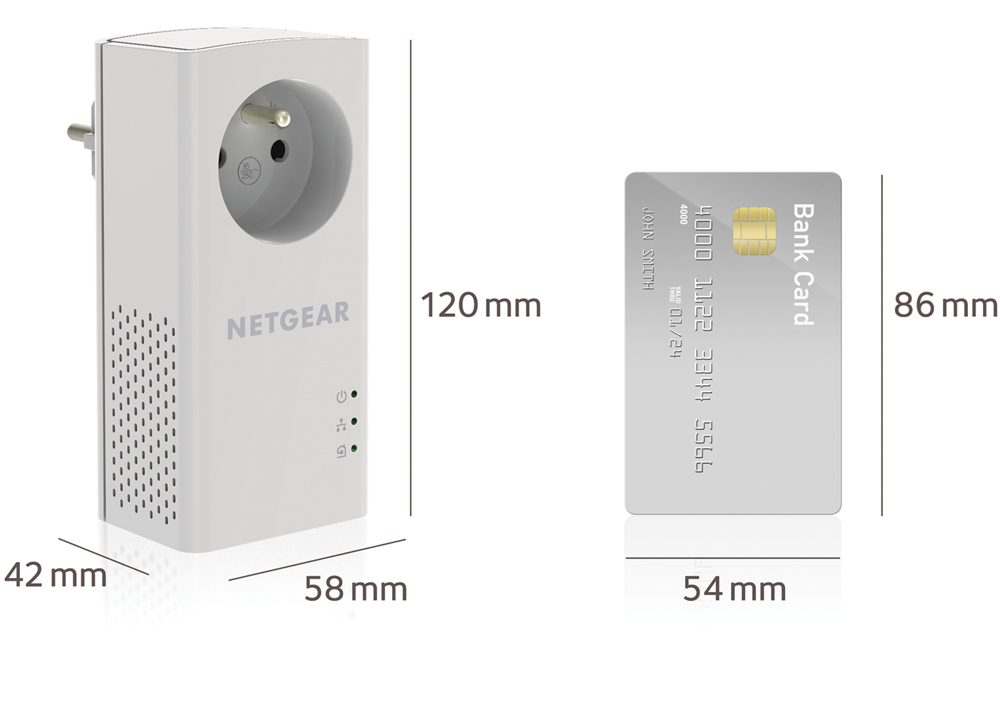 PK2 ADAPTATEUR CPL Gigabit1000 avec prise