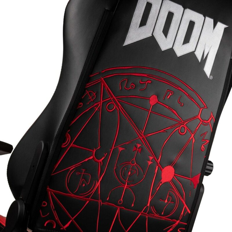 Fauteuil de jeu Hero Doom Edition - Noir