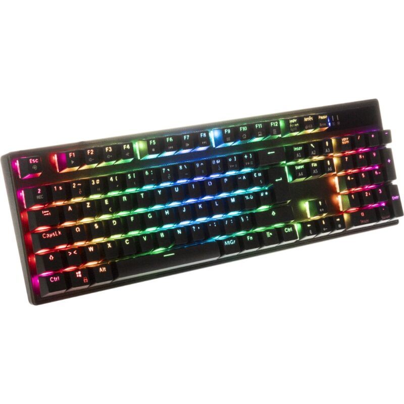 Clavier gaming mécanique étendu CA-240 - Noir RVB