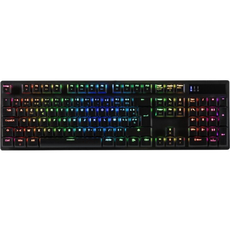 Clavier gaming mécanique (lowprofile) CA-290 - Noir RVB