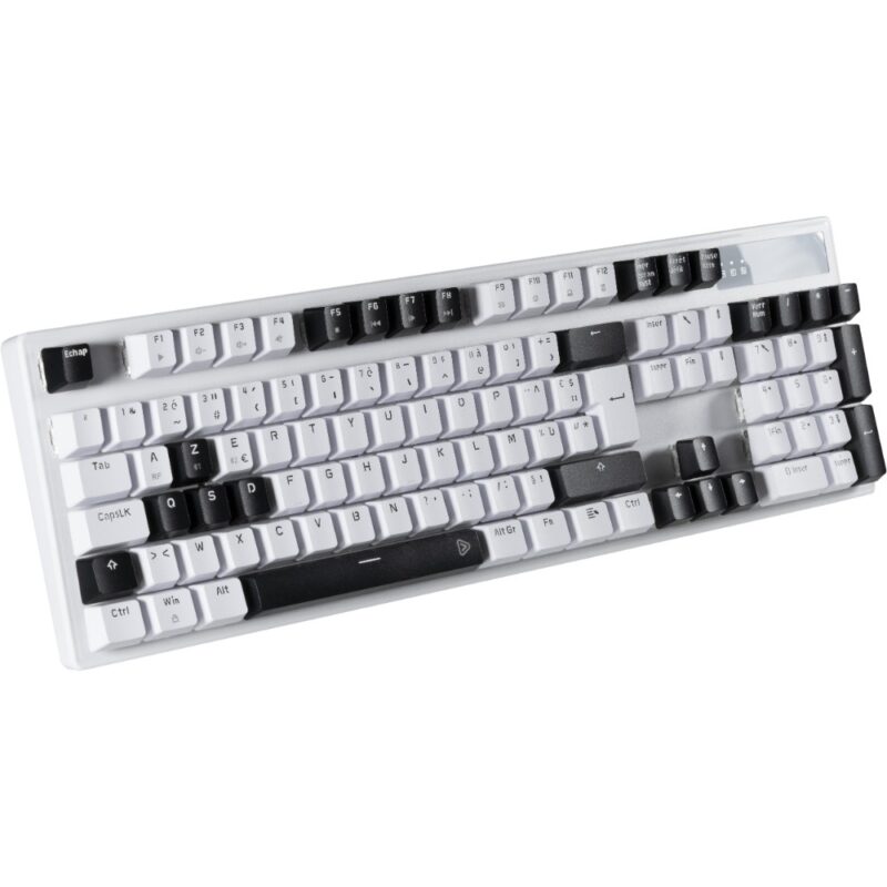 Clavier gaming mécanique sans fil CA-350 Yang - Blanc