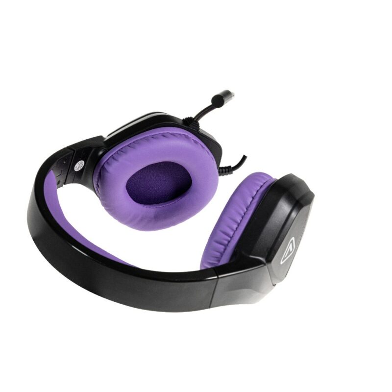 Casque-micro gaming CM-30 pour PC / PS4 / PS5 / Xbox / Nintendo Switch - Noir & Violet