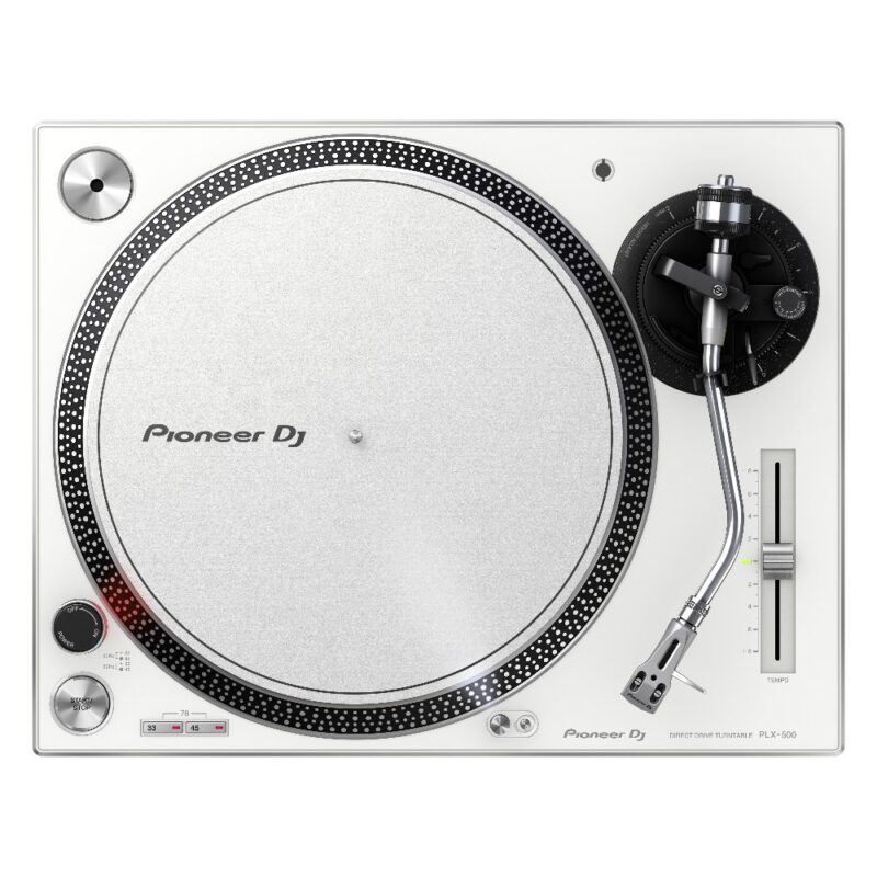 PLX-500-W - Blanc Platine Vinyle