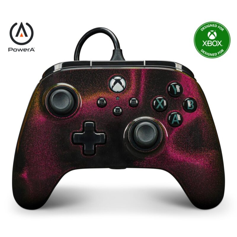 Manette de jeu filaire améliorée Sparkle Wave pour Xbox Series X & S