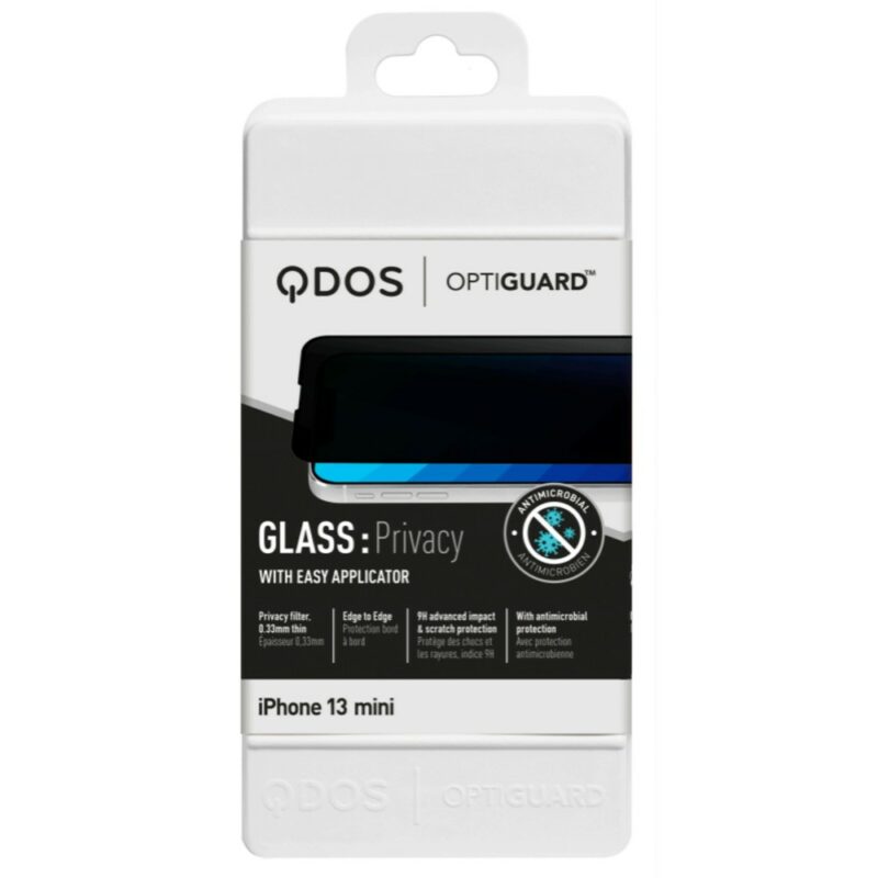 OptiGuard Curv Privé iP13 Min verre  trempé incurvé privé