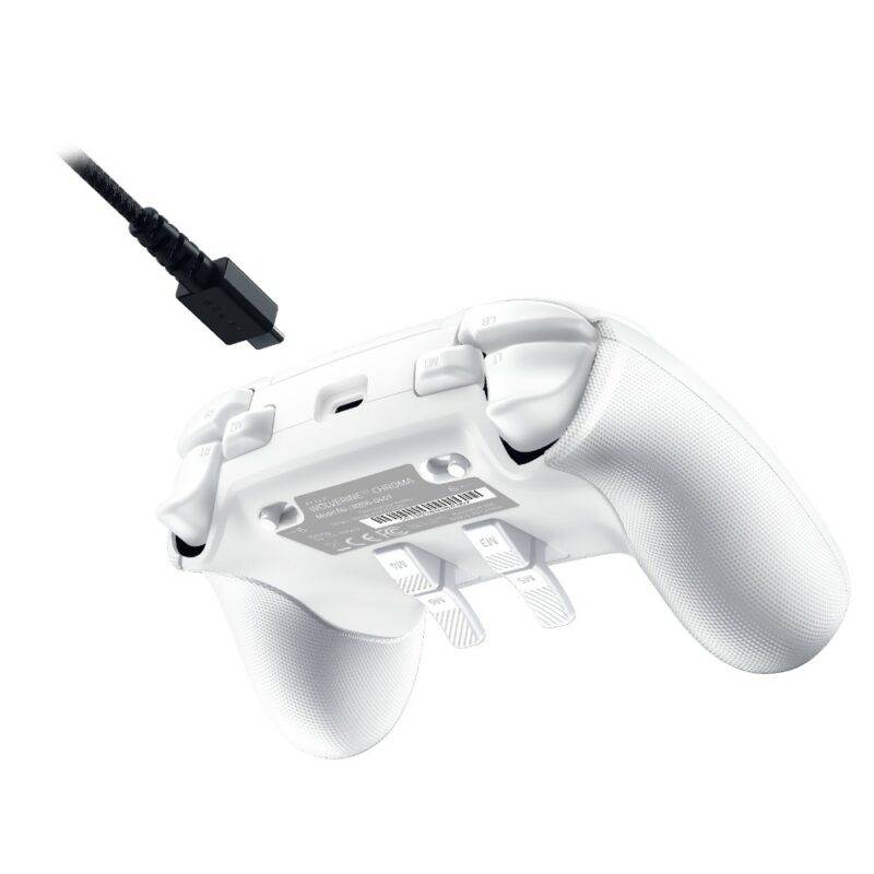 Manette de jeu gaming filaire édition Wolverine v2 pour Xbox Séries S / X / One - Blanc