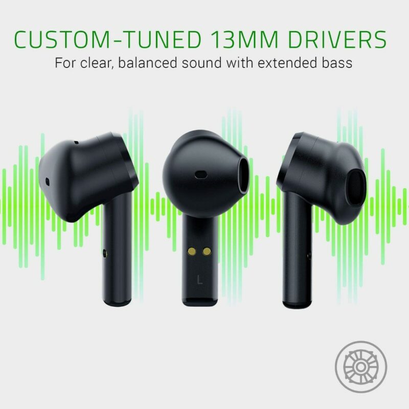 Razer Hammerhead Écouteurs Sans fil Ecouteurs Appels/Musique Bluetooth Noir