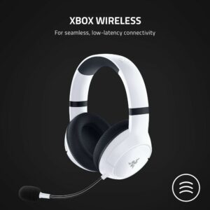 Casque-micro gaming sans fil auriculaire Kaira pour consoles Xbox - Blanc & Noir