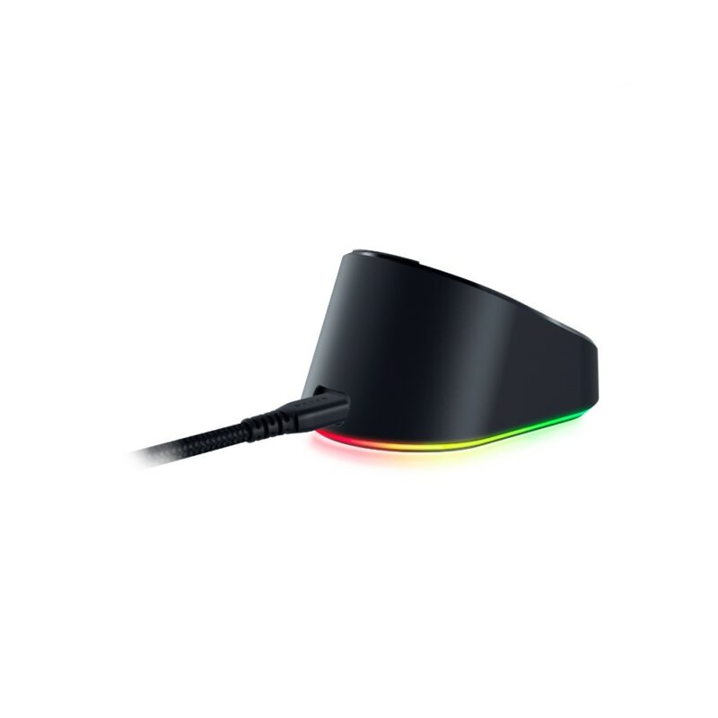 Pack : Souris gaming filaire (USB) Mouse Dock Pro + Station de charge Charging Puck - Noir