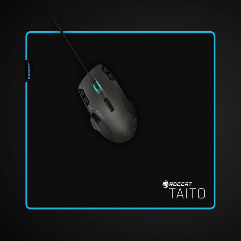 Tapis de souris gaming Taito Control - Taille M - Noir