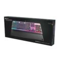 Clavier gaming Azerty filaire à membrane - Noir Magma RVG