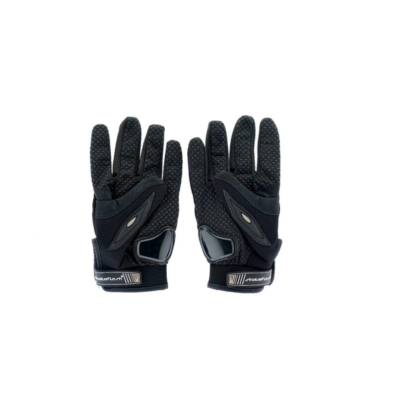 Gants de protection vélo et trottinette - Noir