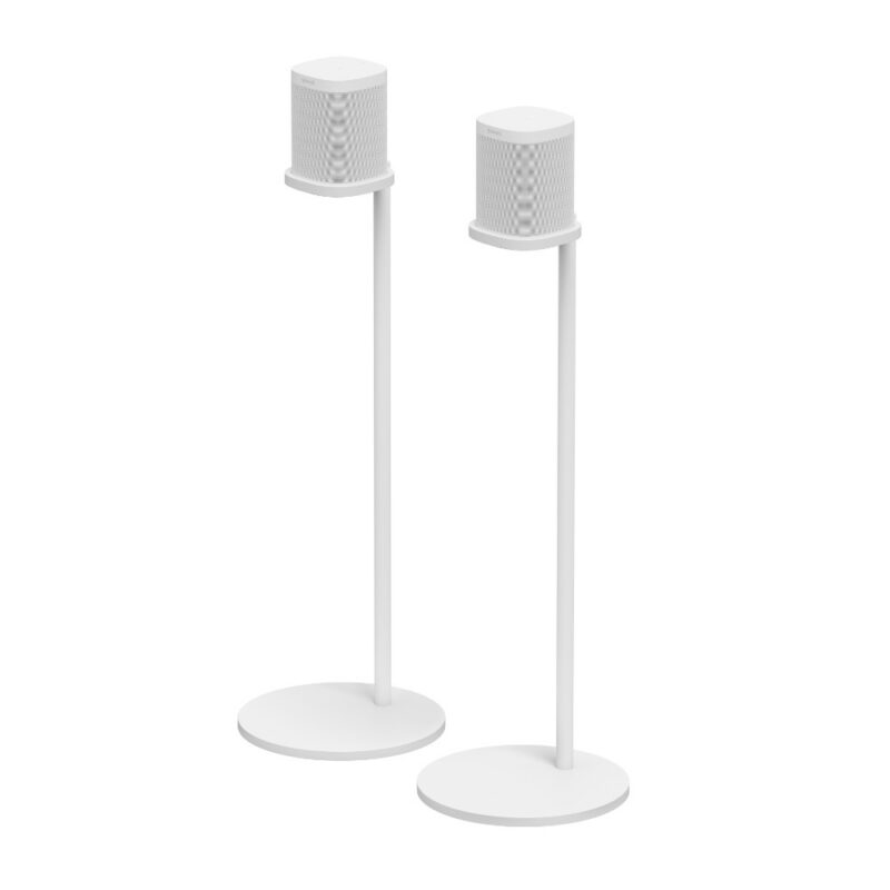 Supports (paire de pieds) pour enceintes Sonos One - Blanc