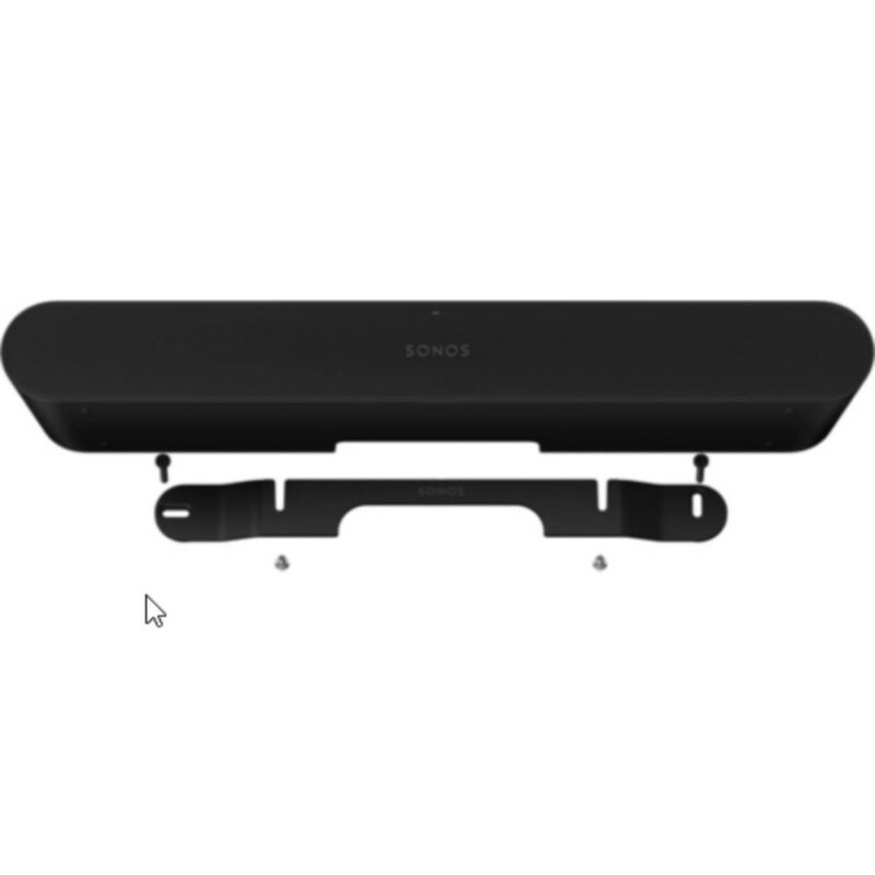 Support de fixation murale pour hauts-parleurs Sonos Ray - Noir