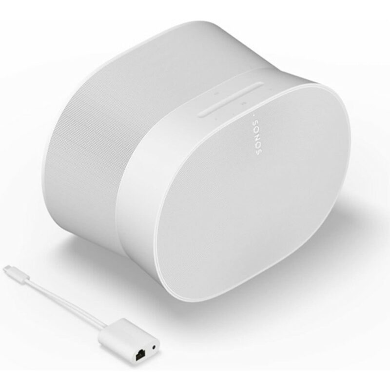 Adaptateur multiple (USB-C / Jack / RJ45) pour Sonos Era 100 / 300 - Blanc