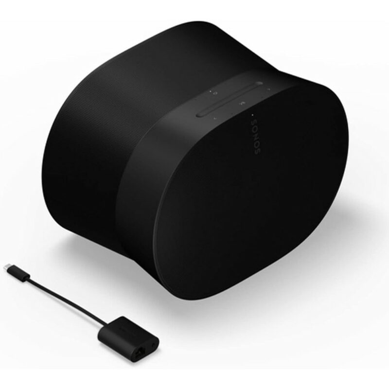 Adaptateur multiple (USB-C / Jack / RJ45) pour Sonos Era 100 / 300 - Noir